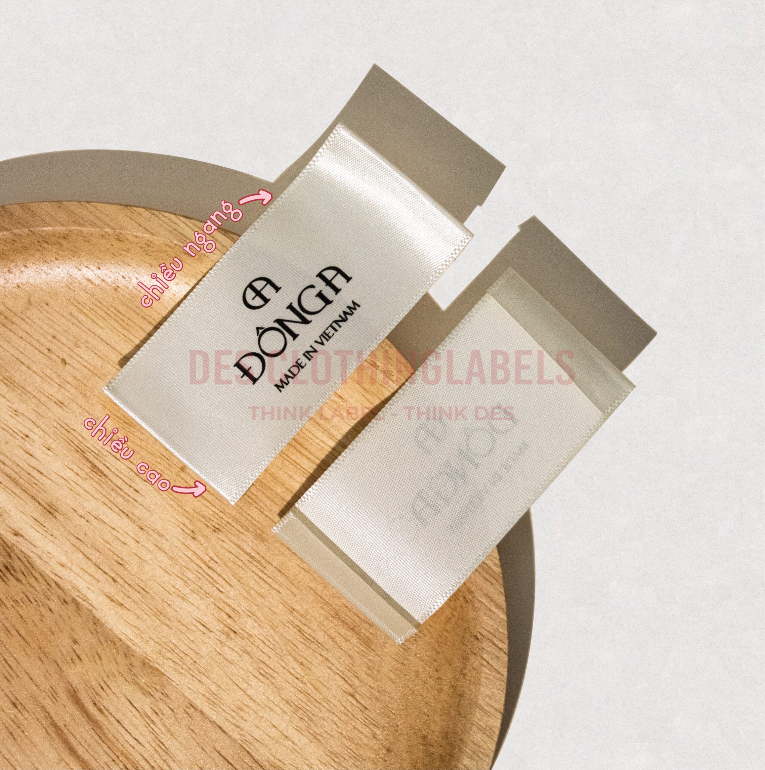 In nhãn mác quần áo - thiết kế nhãn in mác quần áo giá rẻ