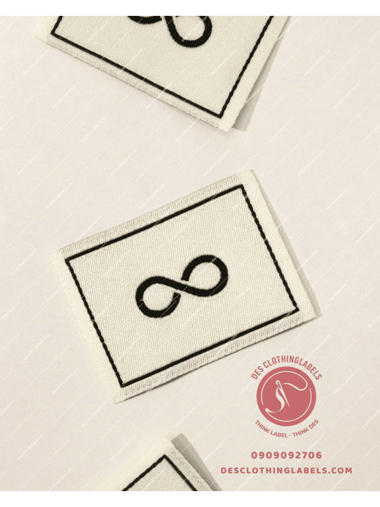 Nhãn dệt logo - Giải pháp nâng tầm thương hiệu thời trang