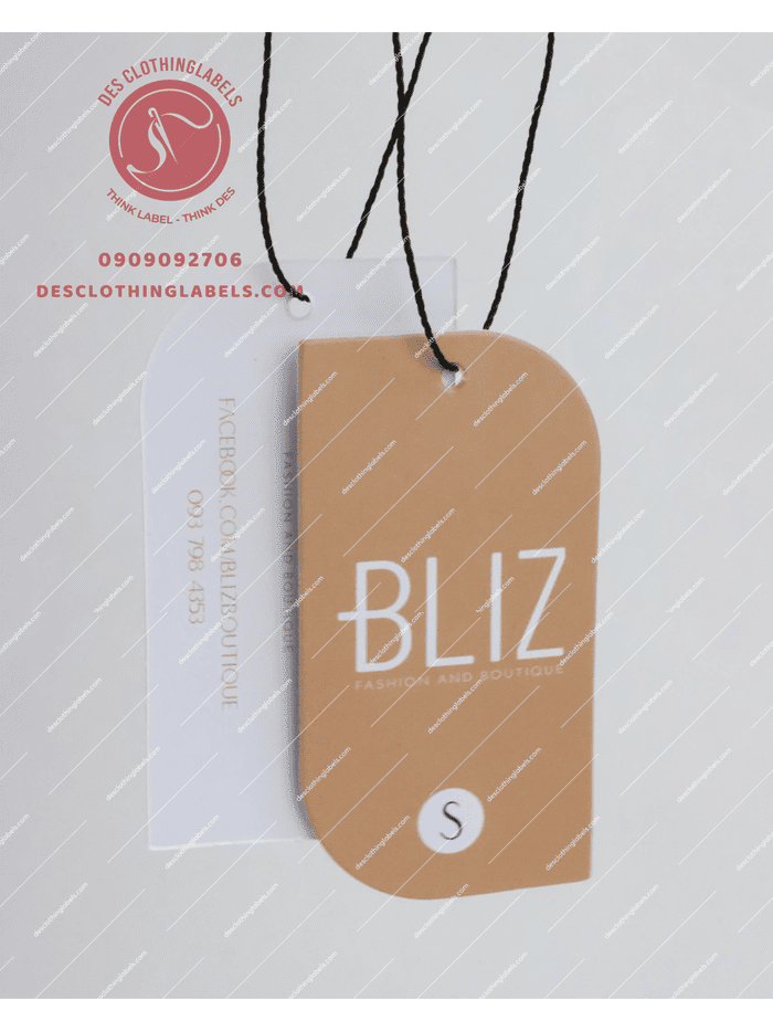 Hangtag - Một trong những giải pháp in nhãn mác giá rẻ từ Des ClothingLabels