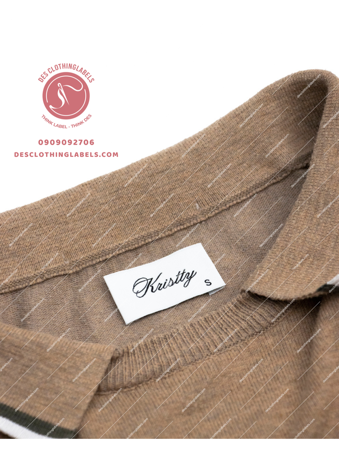 Des ClothingLabels - Chuyên sản xuất các loại nhãn cổ áo dành cho các shop thời trang